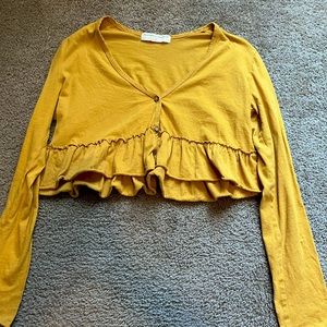 Dark yellow UO longsleeve